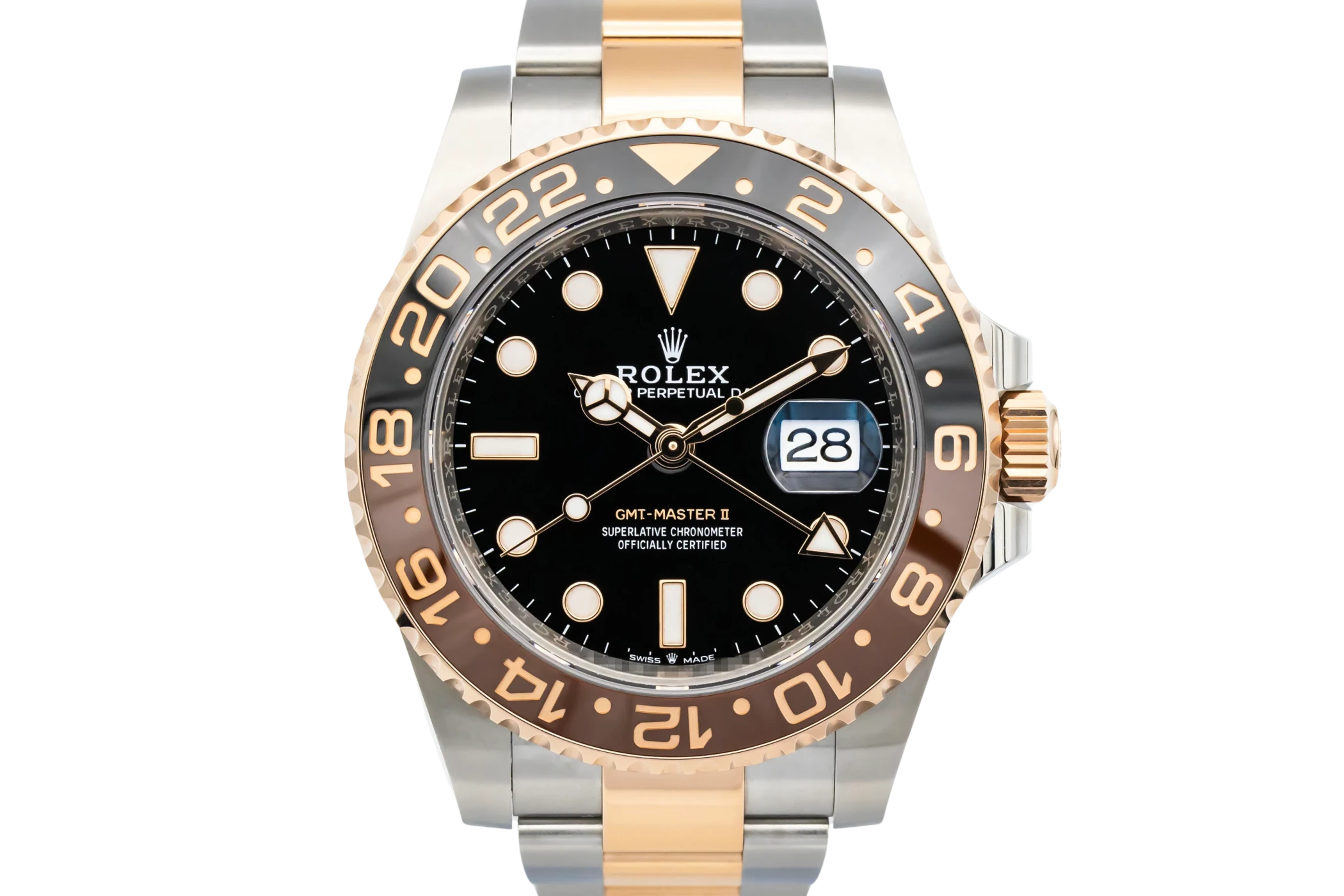 Rolex GMT-Master II 'Rootbeer' 40mm Steel & 18ct Rose Gold 126711CHNR 2023