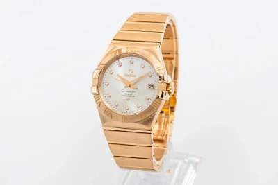 Omega Constellation Ladies 35mm Steel & rose gold 123.25.35.20.52.001