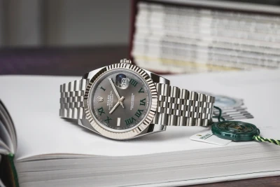 Rolex DateJust 41mm 'Wimbledon' Stainless Steel Oyster 126334 2018