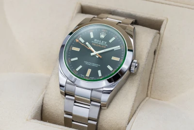 Rolex Milgauss 40mm Stainless Steel Oyster 116400GV 2023