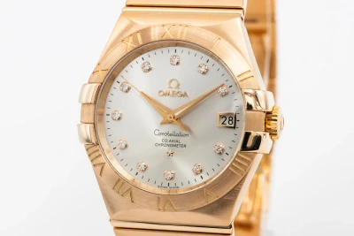 Omega Constellation Ladies 35mm Steel & rose gold 123.25.35.20.52.001