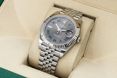 Rolex DateJust 41mm 'Wimbledon' Stainless Steel Oyster 126334 2018