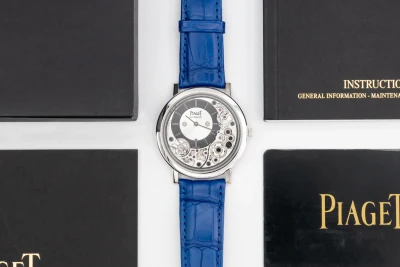 Piaget Altiplano Ultimate Ultra Thin Black Alligator 910P - G0A43121