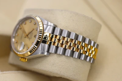 Rolex DateJust 36mm Steel & 18ct Yellow Gold Jubilee 16233 1988