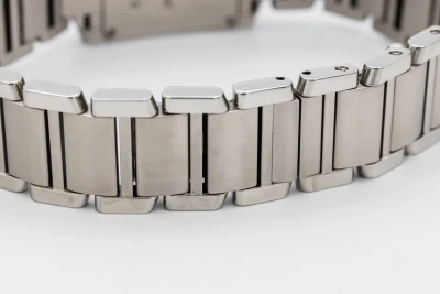 Cartier Tank Française 20mm 18ct White Gold WE1002S3/2403 2010