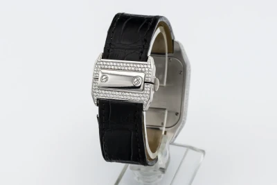 Cartier Santos 100XL Stainless Steel White Dial