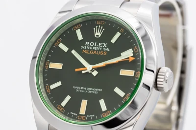 Rolex Milgauss 40mm Stainless Steel Oyster 116400GV 2023