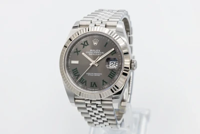 Rolex DateJust 41mm 'Wimbledon' Stainless Steel Oyster 126334 2018