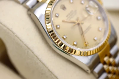 Rolex DateJust 36mm Steel & 18ct Yellow Gold Jubilee 16233 1988