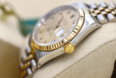 Rolex DateJust 36mm Steel & 18ct Yellow Gold Jubilee 16233 1988