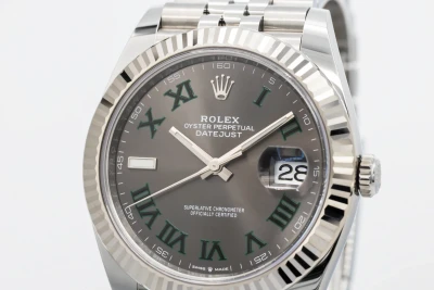 Rolex DateJust 41mm 'Wimbledon' Stainless Steel Oyster 126334 2018