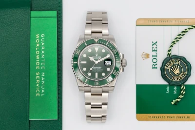 Rolex Submariner Date 40mm 'Hulk" Stainless Steel Oyster 116610LV 2017