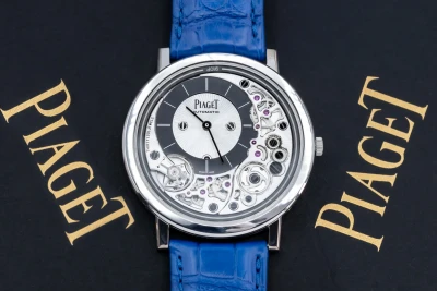 Piaget Altiplano Ultimate Ultra Thin Black Alligator 910P - G0A43121