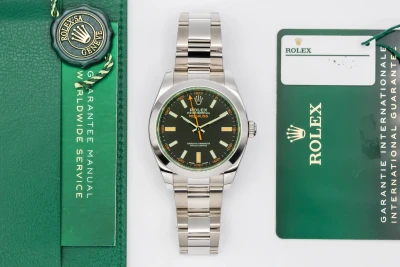 Rolex Milgauss 40mm Stainless Steel Oyster 116400GV 2023